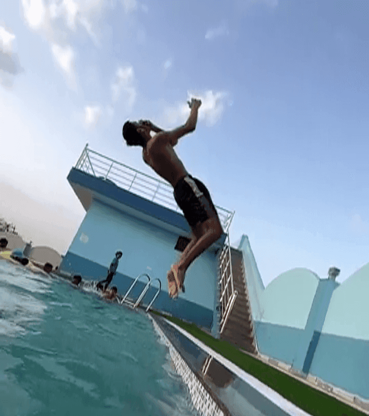 love kush swimming pool instagram picture